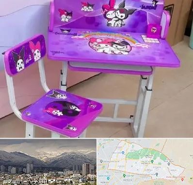 فروش میز و صندلی کودک در منطقه 4 تهران 