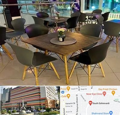فروش میز و صندلی رستورانی در سهروردی 