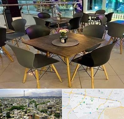 فروش میز و صندلی رستورانی در منطقه 8 تهران 