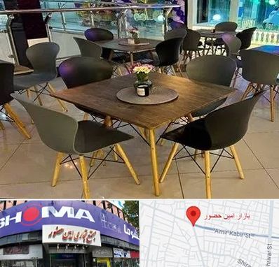 فروش میز و صندلی رستورانی در امین حضور