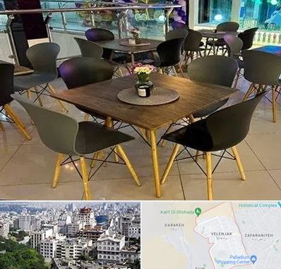فروش میز و صندلی رستورانی در ولنجک 