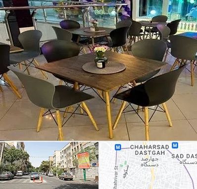 فروش میز و صندلی رستورانی در چهارصد دستگاه 