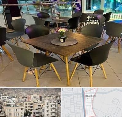 فروش میز و صندلی رستورانی در اسکندری