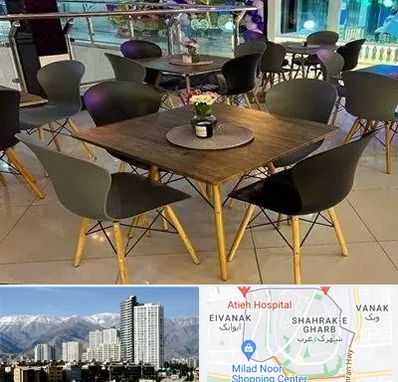 فروش میز و صندلی رستورانی در شهرک غرب 