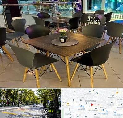 فروش میز و صندلی رستورانی در میرداماد