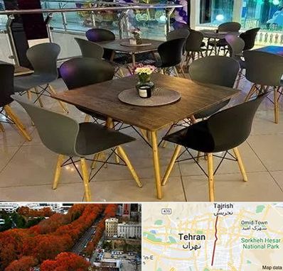 فروش میز و صندلی رستورانی در ولیعصر 