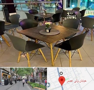 فروش میز و صندلی رستورانی در ولیعصر شهریار