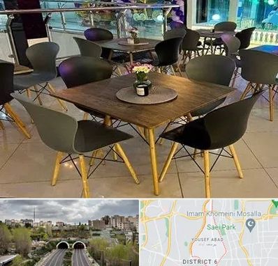 فروش میز و صندلی رستورانی در یوسف آباد 