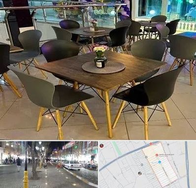 فروش میز و صندلی رستورانی در باغ فیض اسلامشهر 