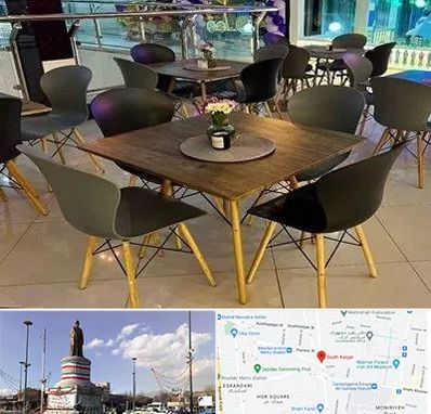 فروش میز و صندلی رستورانی در کارگر جنوبی 