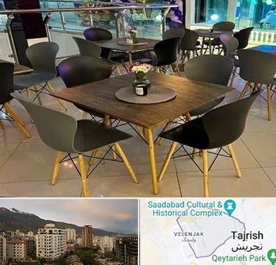 فروش میز و صندلی رستورانی در زعفرانیه 