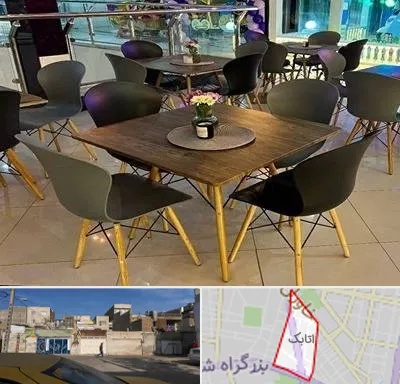 فروش میز و صندلی رستورانی در اتابک