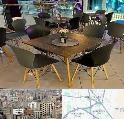 فروش میز و صندلی رستورانی در جنوب شرق تهران