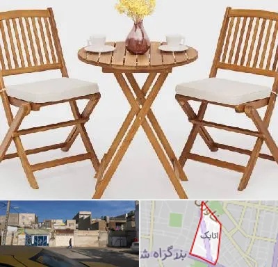 فروش میز و صندلی تاشو در اتابک