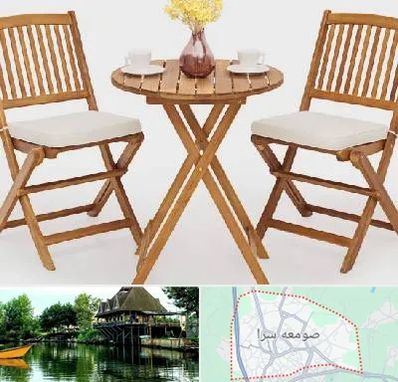 فروش میز و صندلی تاشو در صومعه سرا