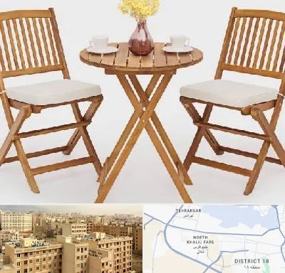 فروش میز و صندلی تاشو در جنوب غرب تهران