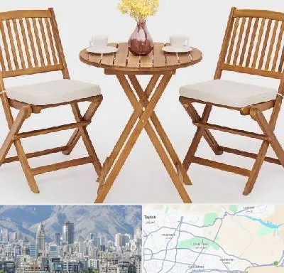 فروش میز و صندلی تاشو در شمال شرق تهران