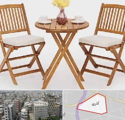 فروش میز و صندلی تاشو در آذری