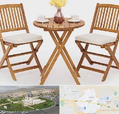 فروش میز و صندلی تاشو در بومهن