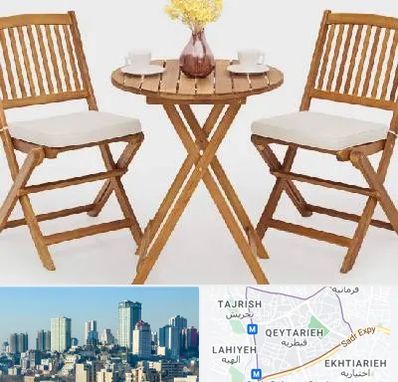 فروش میز و صندلی تاشو در قیطریه 