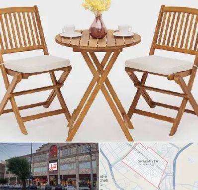 فروش میز و صندلی تاشو در قائمیه اسلامشهر 