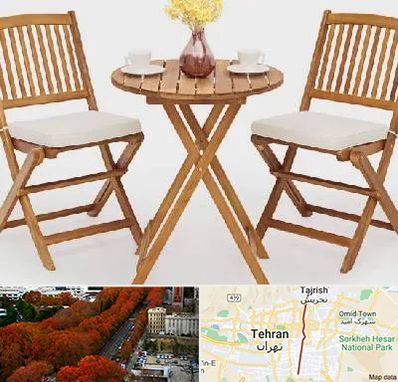 فروش میز و صندلی تاشو در ولیعصر 