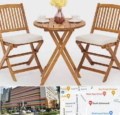فروش میز و صندلی تاشو در سهروردی 