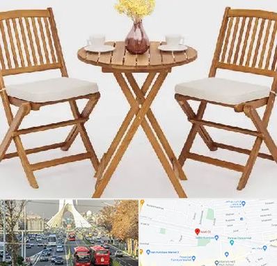 فروش میز و صندلی تاشو در خیابان آزادی 