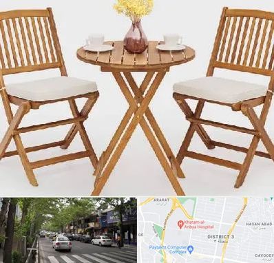 فروش میز و صندلی تاشو در ظفر 