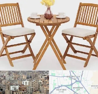 فروش میز و صندلی تاشو در جنوب شرق تهران