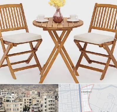 فروش میز و صندلی تاشو در اسکندری