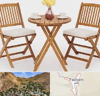 فروش میز و صندلی تاشو در فشم