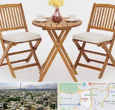 فروش میز و صندلی تاشو در گیشا 