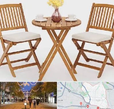 فروش میز و صندلی تاشو در ولیعصر ارومیه 