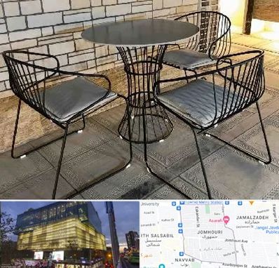 فروش میز و صندلی فلزی در جمهوری 