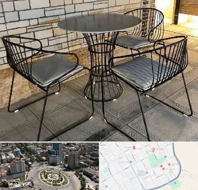فروش میز و صندلی فلزی در زرافشان اسلامشهر 
