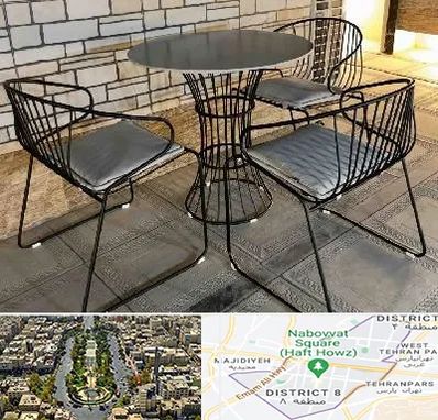 فروش میز و صندلی فلزی در نارمک 