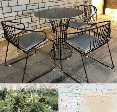 فروش میز و صندلی فلزی در منطقه 13 تهران 
