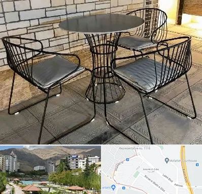فروش میز و صندلی فلزی در شهر زیبا 