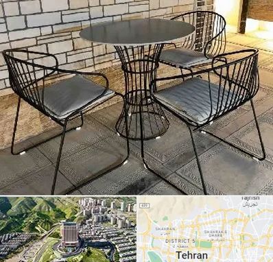 فروش میز و صندلی فلزی در شمال تهران 