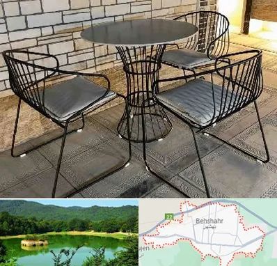 فروش میز و صندلی فلزی در بهشهر