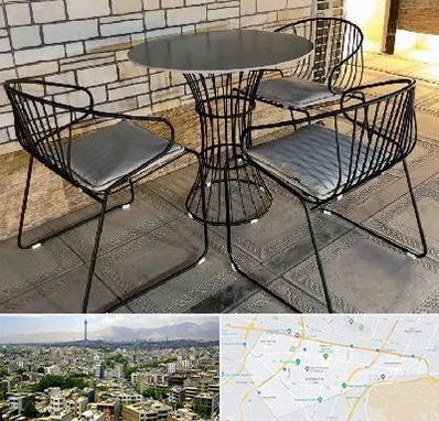 فروش میز و صندلی فلزی در منطقه 8 تهران 