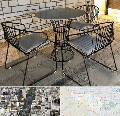 فروش میز و صندلی فلزی در منطقه 18 تهران 