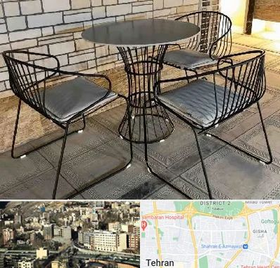 فروش میز و صندلی فلزی در مرزداران 