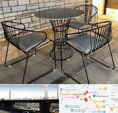 فروش میز و صندلی فلزی در پارک وی 