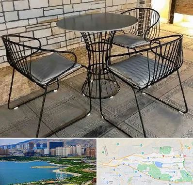 فروش میز و صندلی فلزی در منطقه 22 تهران 
