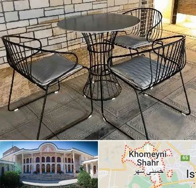 فروش میز و صندلی فلزی در خمینی شهر