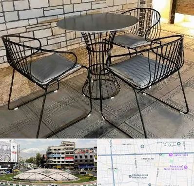 فروش میز و صندلی فلزی در مرکز تهران