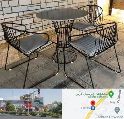 فروش میز و صندلی فلزی در هروی 