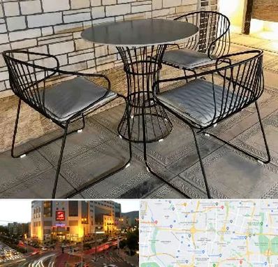 فروش میز و صندلی فلزی در جنت آباد تهران 